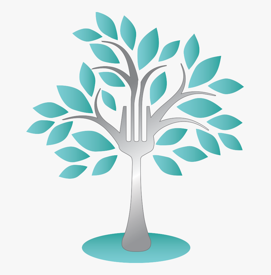 Contact Us - Simple Tree Silhouette Png, Transparent Clipart