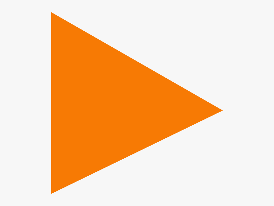 Triangle Clipart Small - Orange, Transparent Clipart