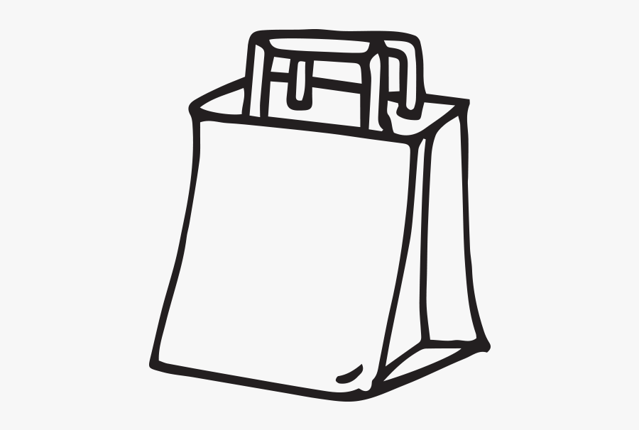 Catering Bags - Cartoon Empty Sweet Bag, Transparent Clipart