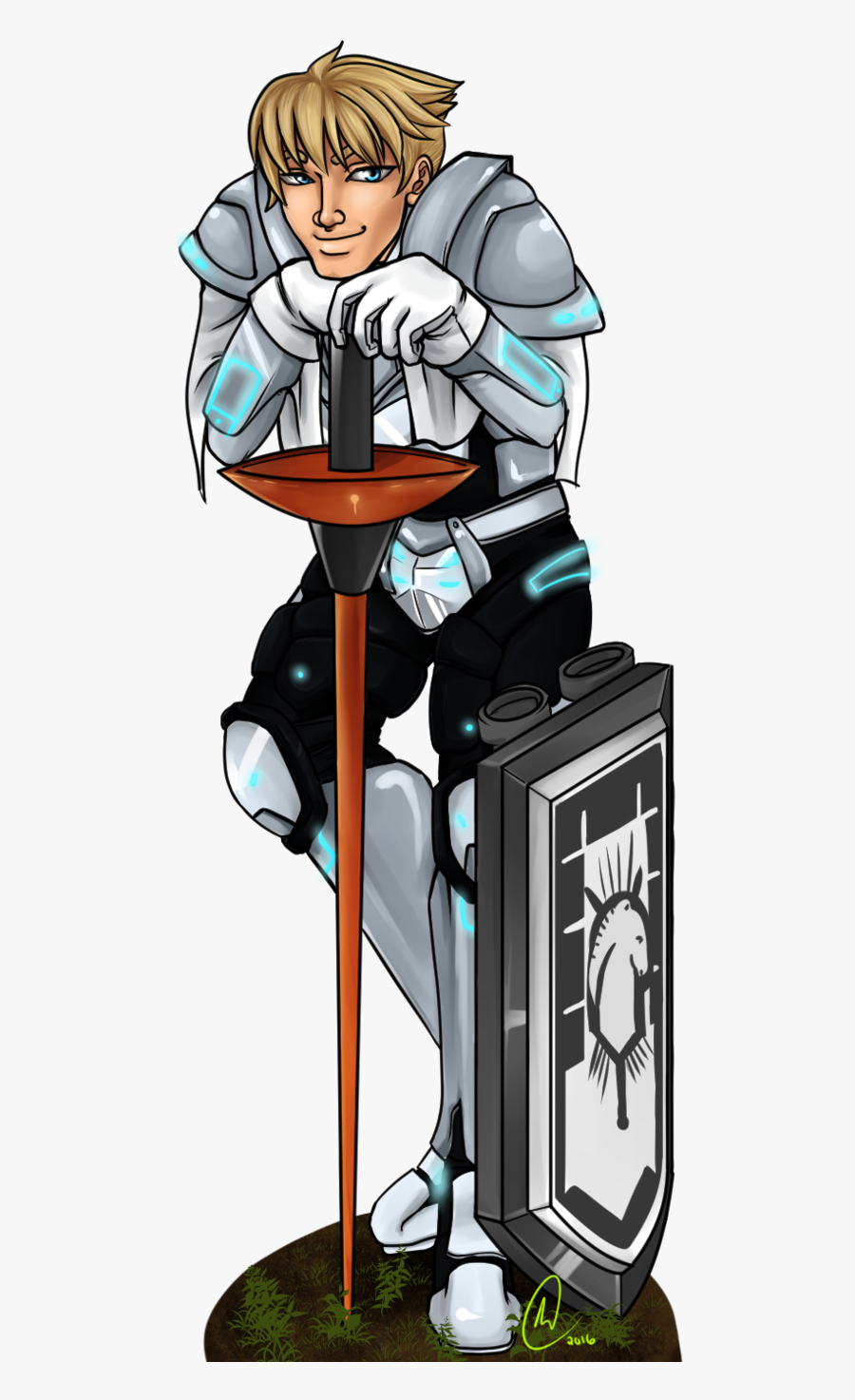 Nexo Lance For Rrproani - Nexo Knights Lance Fan Art, Transparent Clipart