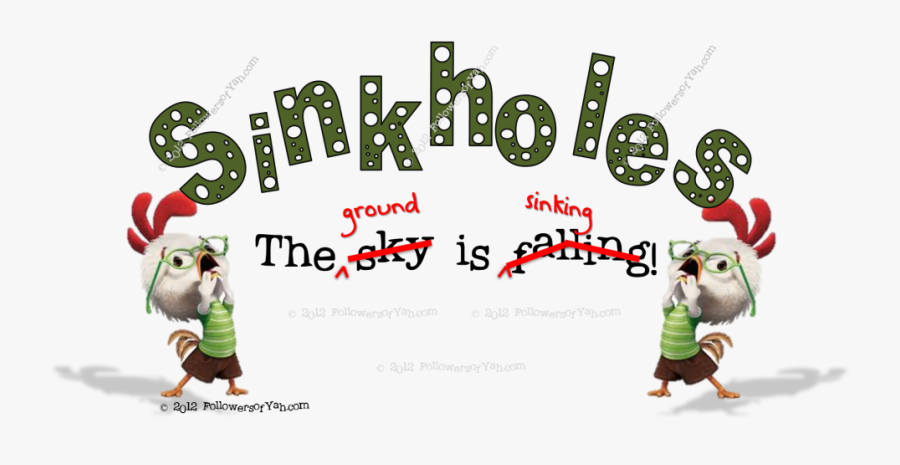 Transparent Sinkhole Png - Chicken Little, Transparent Clipart
