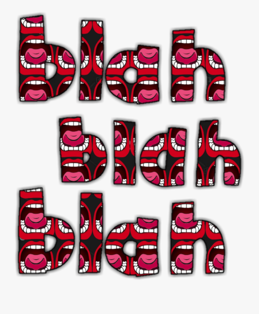 #blah Blah Text - Text, Transparent Clipart