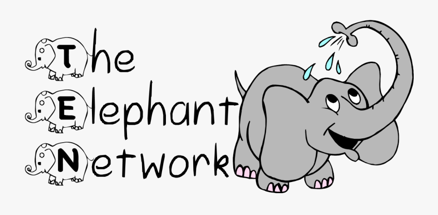 Cartoon Elephant, Transparent Clipart