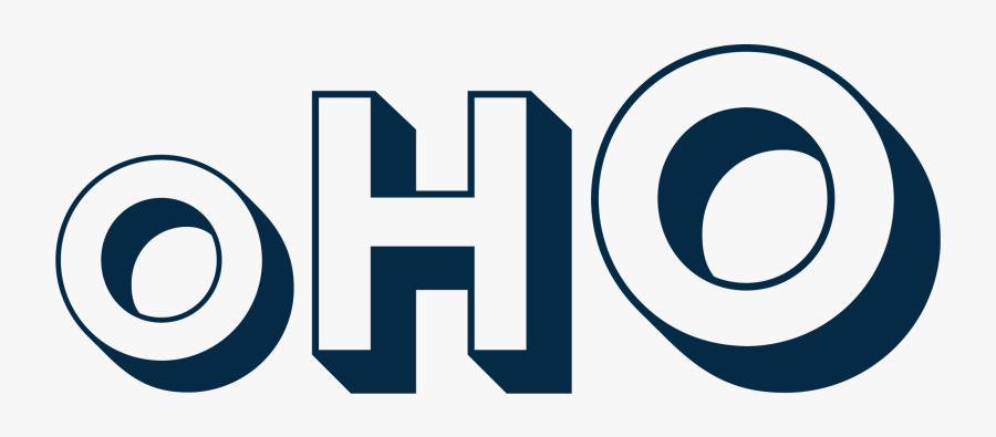 Block Letter Initials - Circle, Transparent Clipart