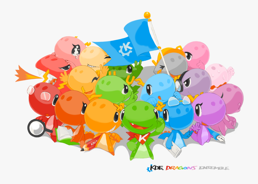 Invitation Clipart Resignation - Kde Konqi, Transparent Clipart