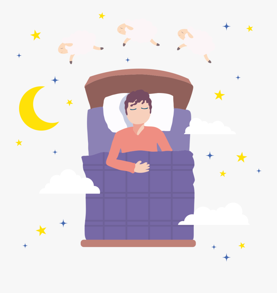 Sleeping - Cartoon, Transparent Clipart