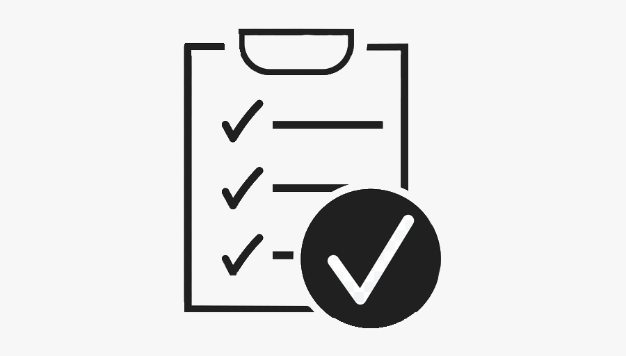 Sleep Apnea Test By Resmed - Survey Icon With White Background, Transparent Clipart