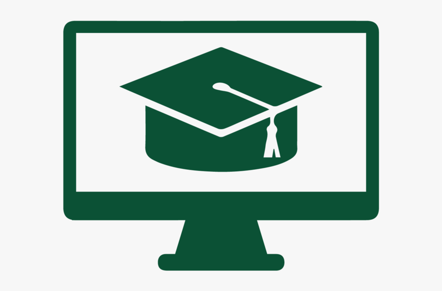 Transparent Certificate Icon Png - Silhouette Graduation Cap Png, Transparent Clipart