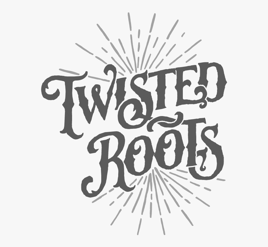 Twisted Roots Brewing Clipart , Png Download - Calligraphy, Transparent Clipart