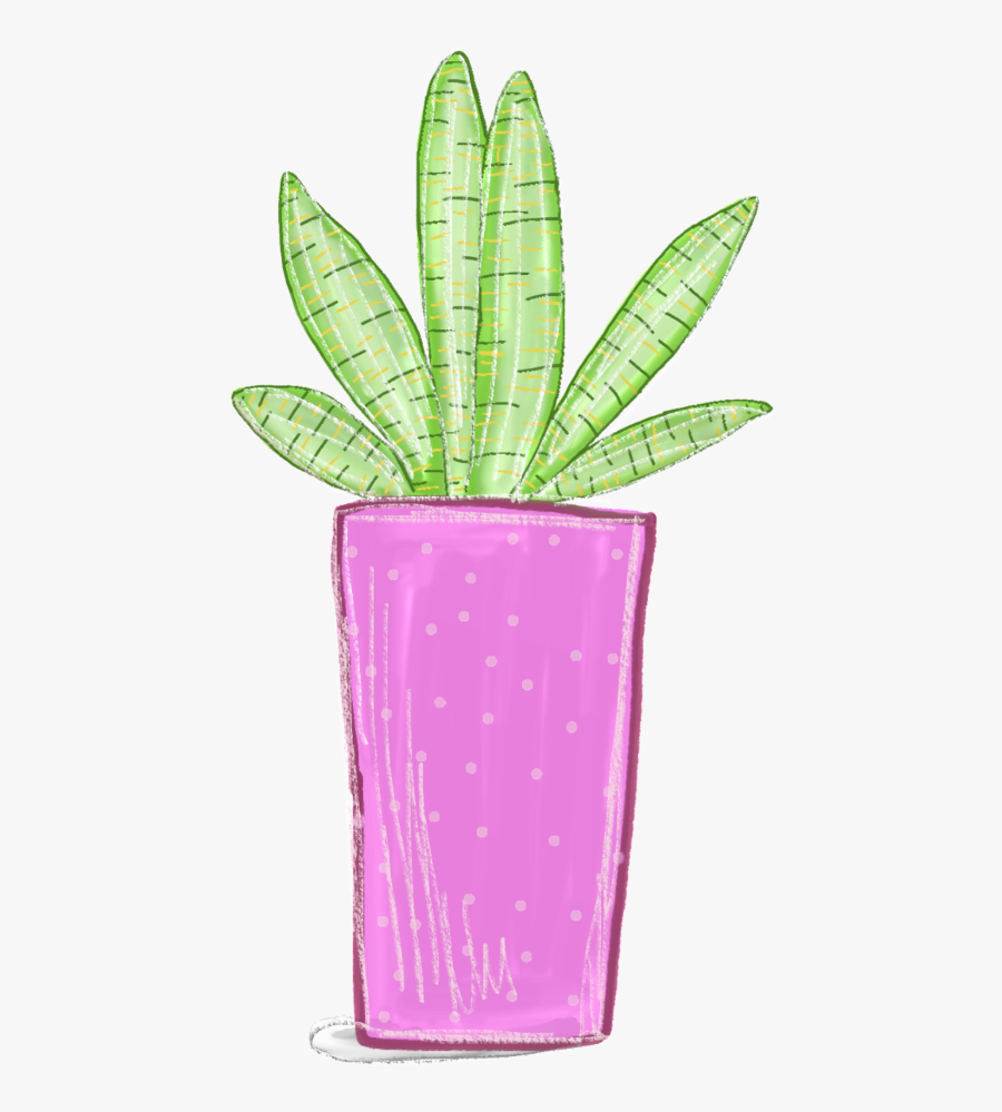 #ftestickers #clipart #plant #pottedplant #succulent - Houseplant, Transparent Clipart