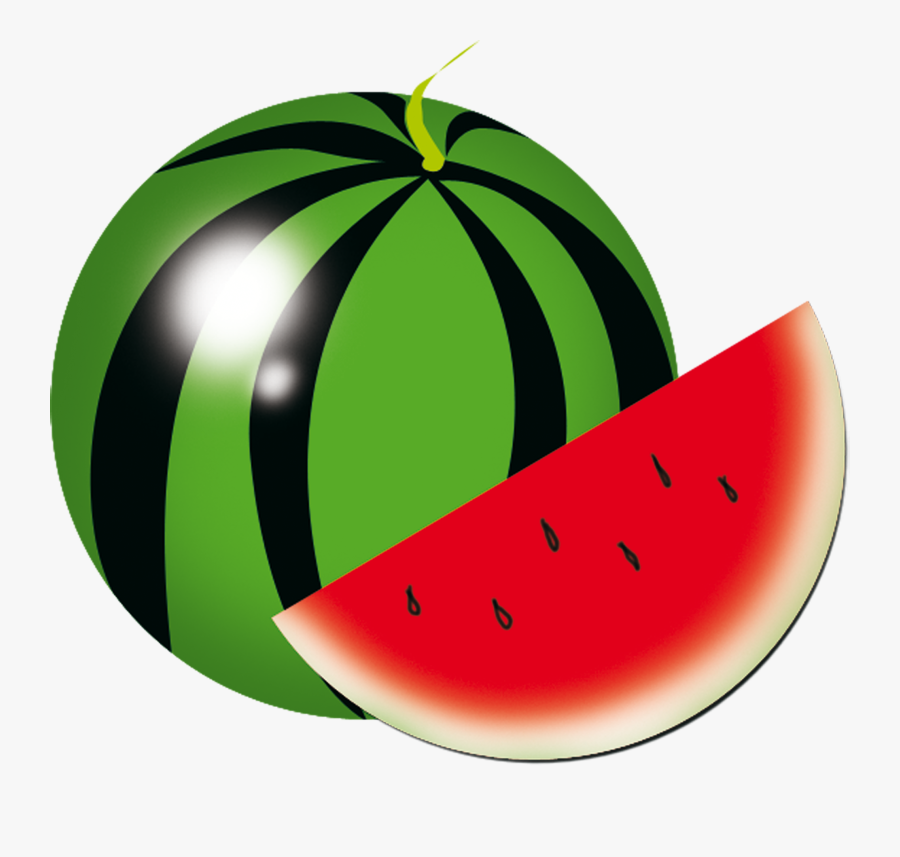 Transparent Cucumber Clipart - بطيخة Png, Transparent Clipart