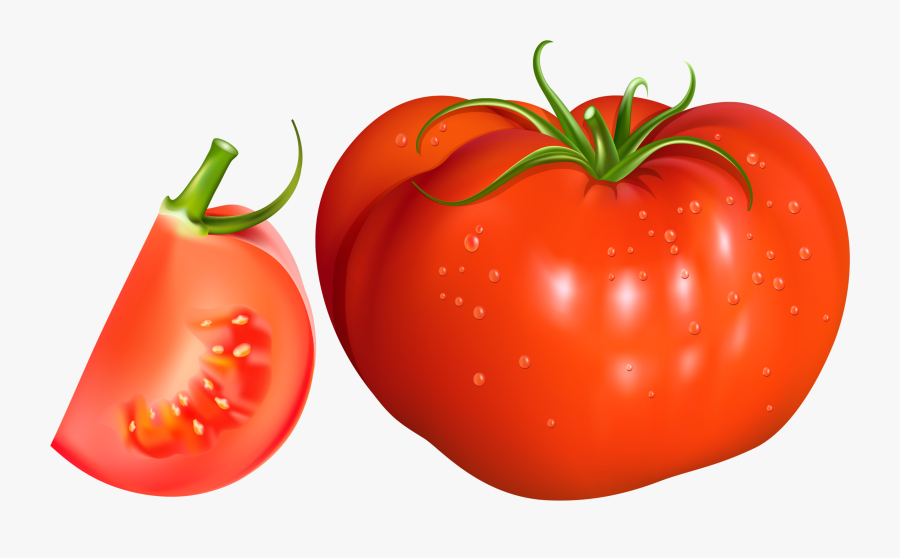 Tomato, Transparent Clipart