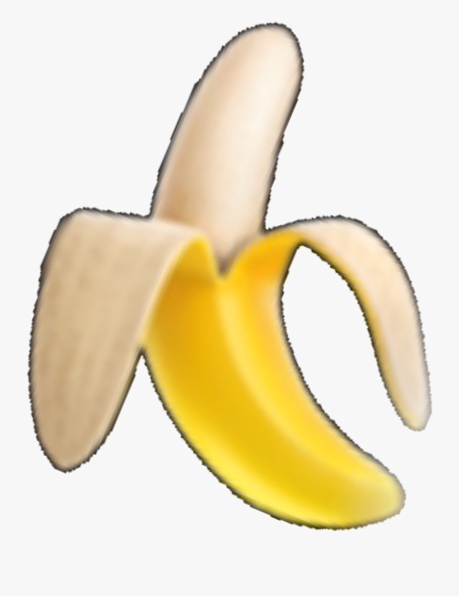 #banana #banan #fruit #fruits #owoc #owoce #xd - Banana, Transparent Clipart