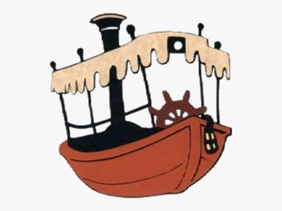 Jungle Cruise Boat Cartoon, Transparent Clipart