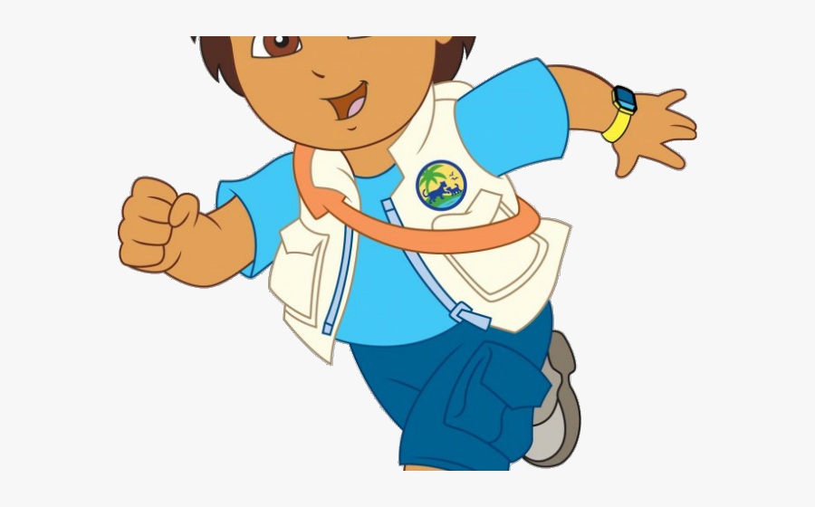 Friends Clipart Dora The Explorer - Diego Cartoon, Transparent Clipart