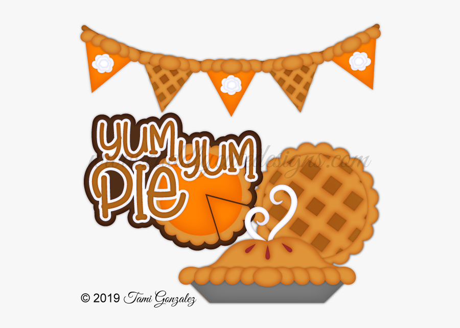 Yum Yum Pie, Transparent Clipart