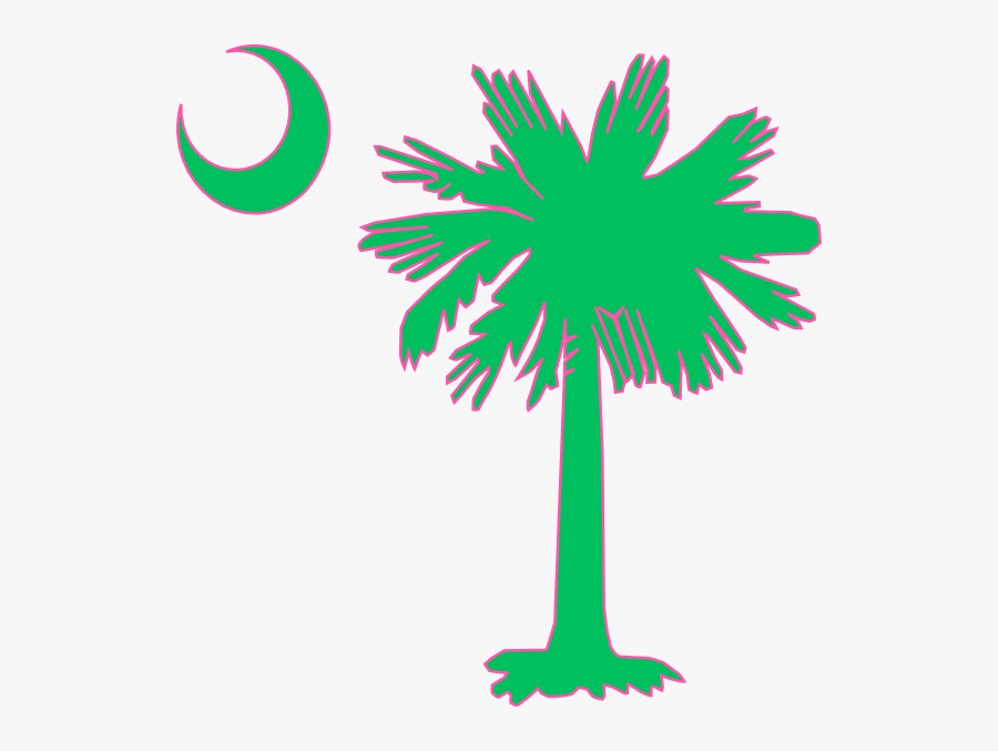 Gamecock Clipart - Photo - South Carolina Flag Png, Transparent Clipart