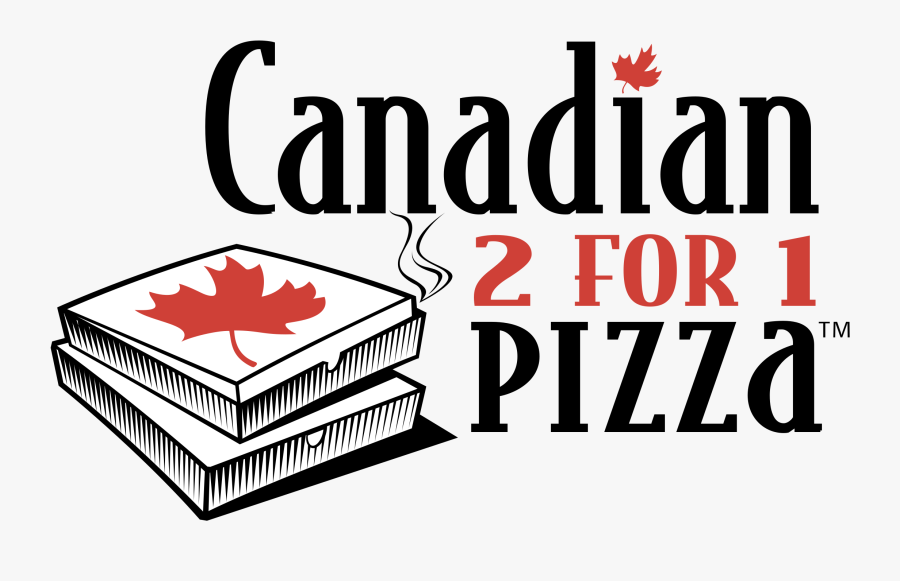 Canadian Pizza 2 For 1, Transparent Clipart