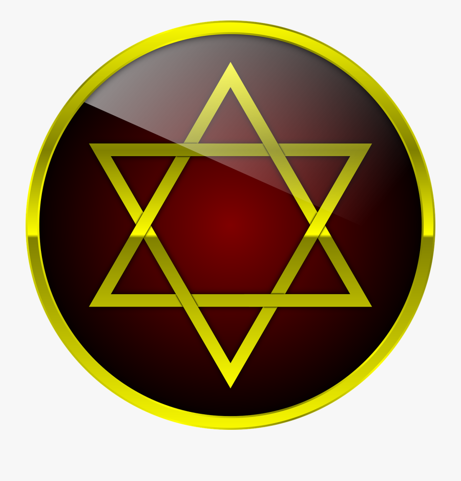 Solomon Hexagram Symbol Free Photo - Judaism In The Philippines, Transparent Clipart