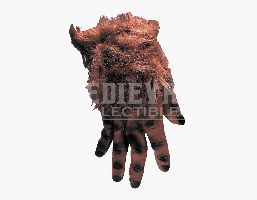 Clip Art Hairy Monster - Bigfoot Gloves, Transparent Clipart