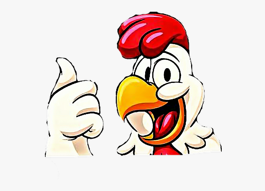 #pollo Animado - Cartoon Chicken Clipart Png, Transparent Clipart