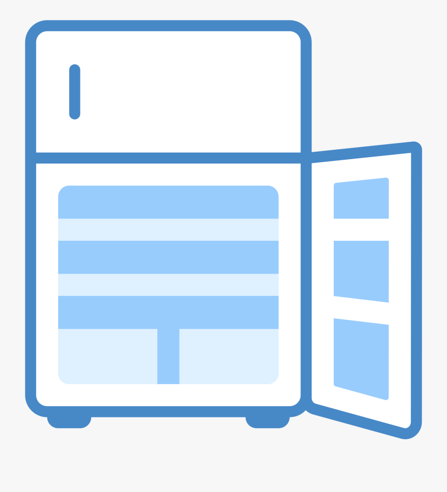 Open Door Icon Png Download Clipart , Png Download - Opened Door Fridge Icon, Transparent Clipart
