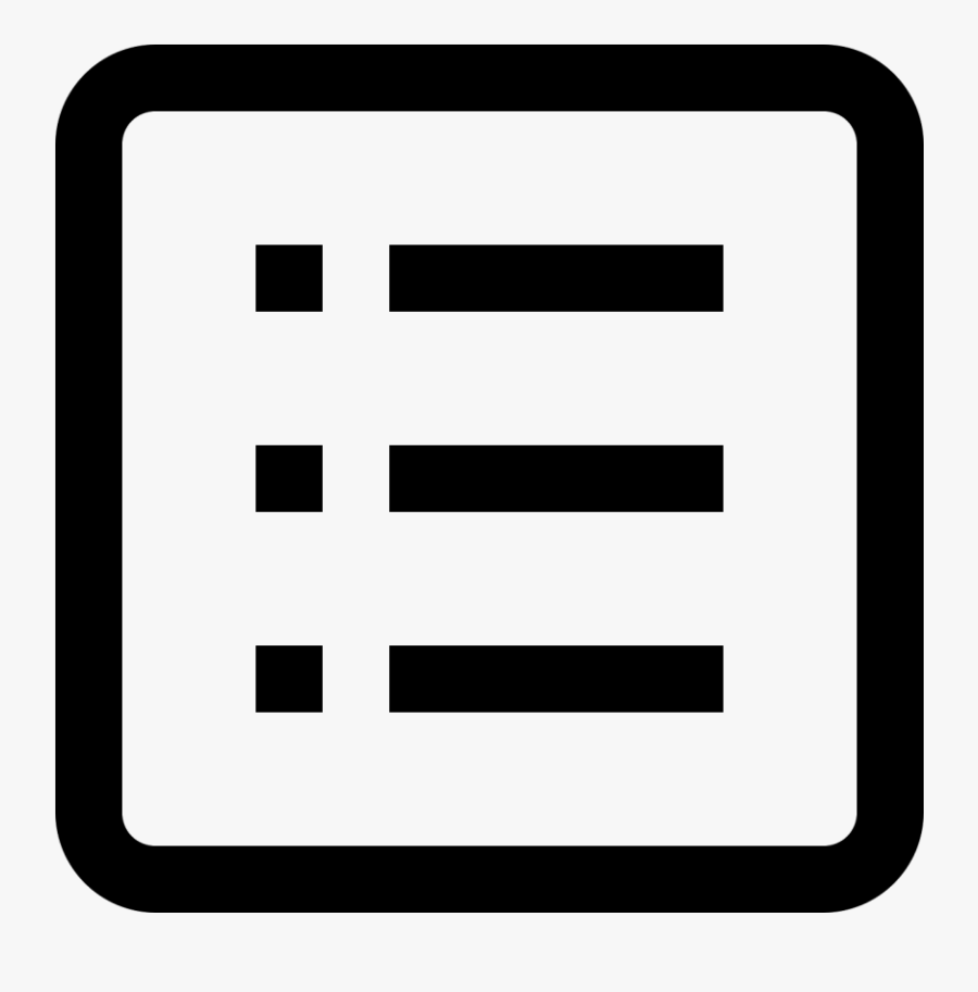 Transparent Video Recording Clipart - Black And White Parking, Transparent Clipart