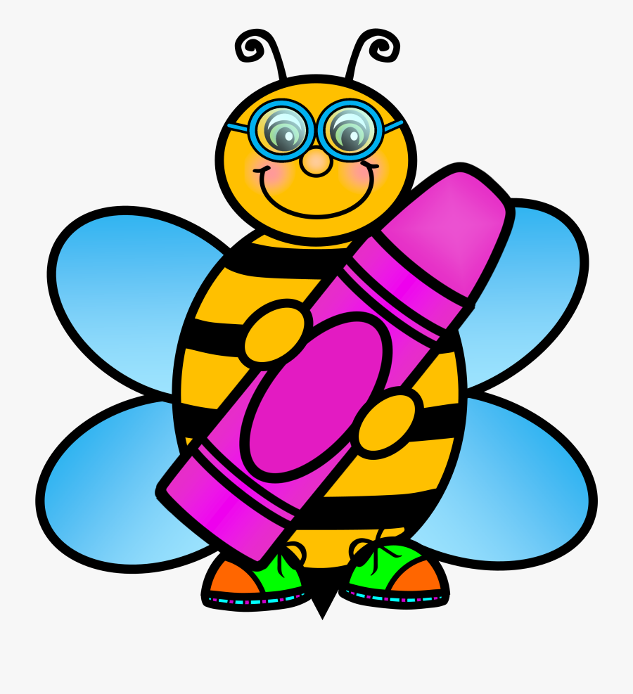 Carson Dellosa Insect Clipart Png Carson Dellosa Insect - Bee Clip Art School, Transparent Clipart