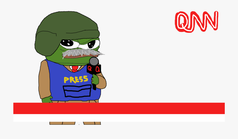 Pepe News Meme Template - Pepe Animated Transparent, Transparent Clipart
