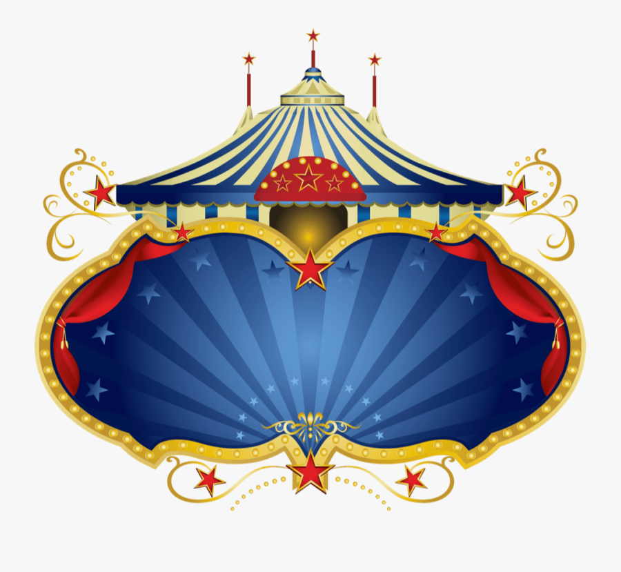 Transparent Vintage Circus Lion Clipart - Transparent Background Circus Clipart, Transparent Clipart