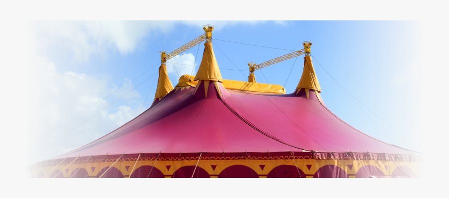 Transparent Circus Tent Png - Carpa De Circo, Transparent Clipart