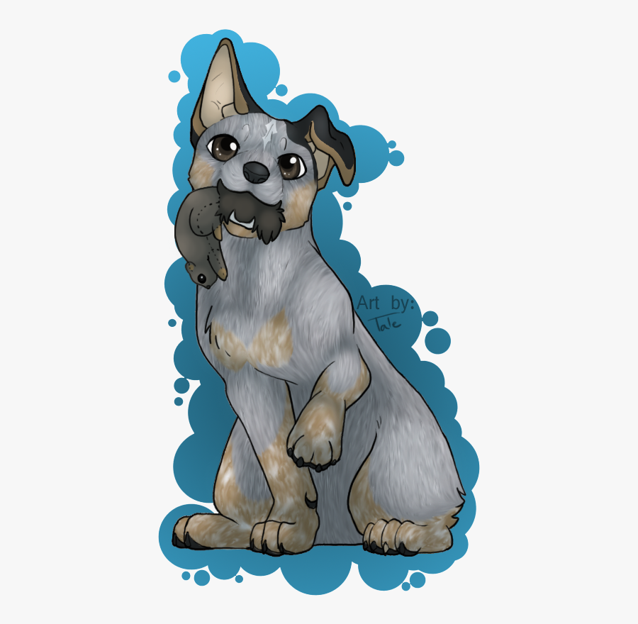 Clip Art Blue Heeler Clipart - Blue Cattle Dog Anima, Transparent Clipart