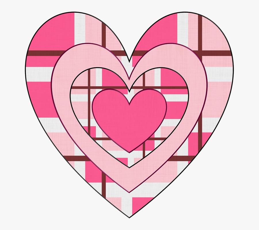 Collection Of Patchwork Heart - Heart Pictures Valentine Clipart, Transparent Clipart