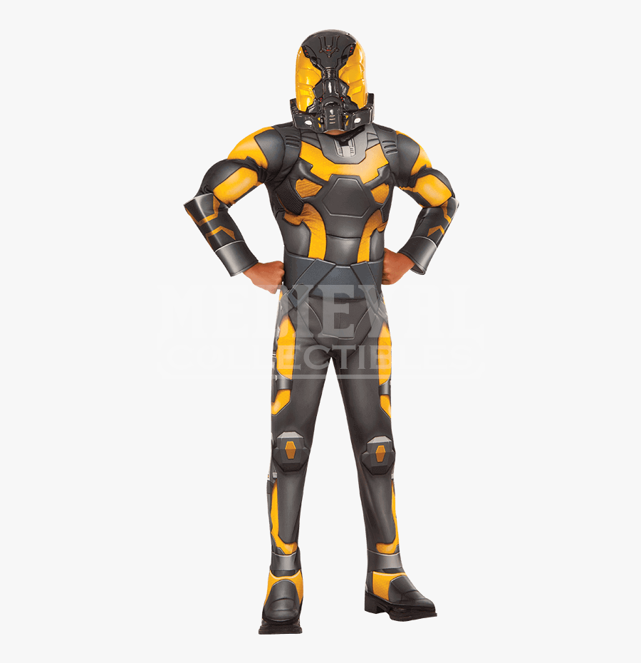 Transparent Yellow Jacket Png - Yellow Jacket Ant Man Costume, Transparent Clipart