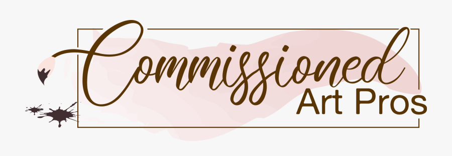 Commissioned Art Pro"s - Calligraphy, Transparent Clipart