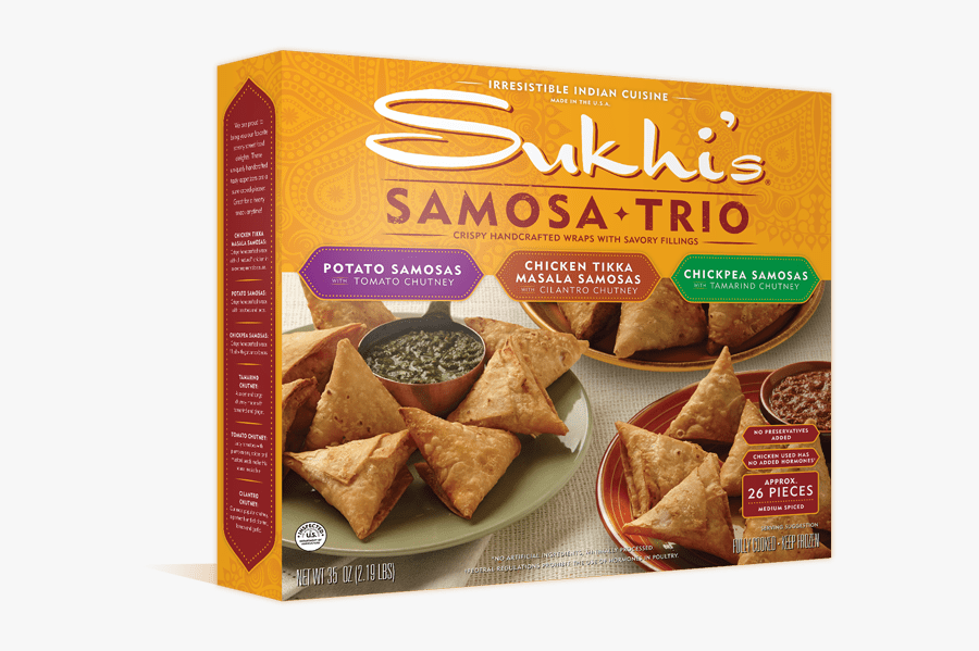 Clip Art Samosa Image - Costco Sukhi Samosa, Transparent Clipart