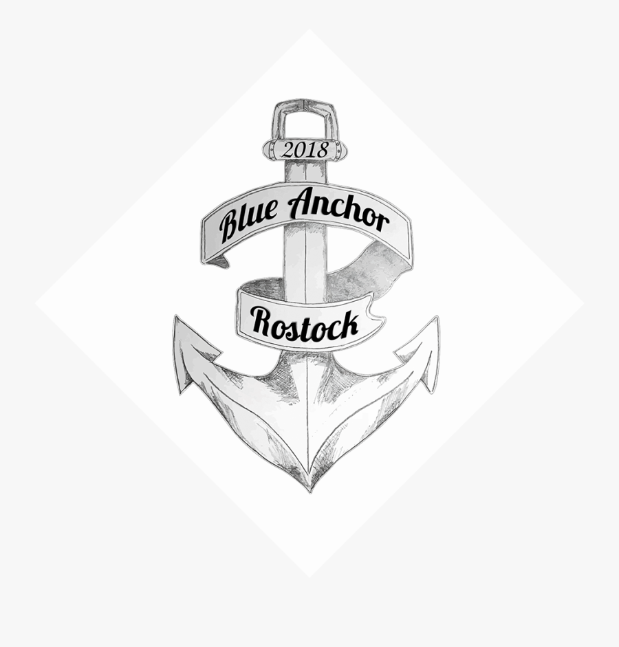 Transparent Blue Anchor Png - Emblem, Transparent Clipart