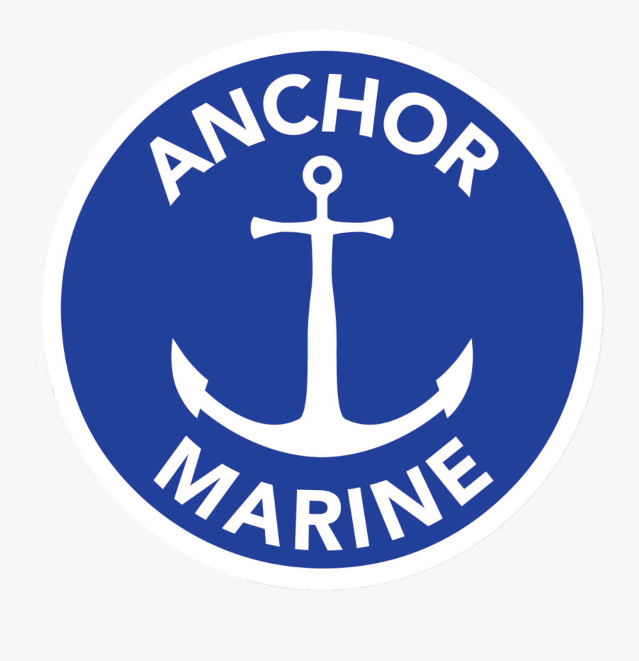 Transparent Blue Anchor Png - Circle, Transparent Clipart