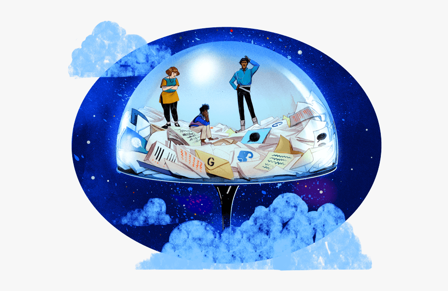 Bombarded Illustration - Snow, Transparent Clipart