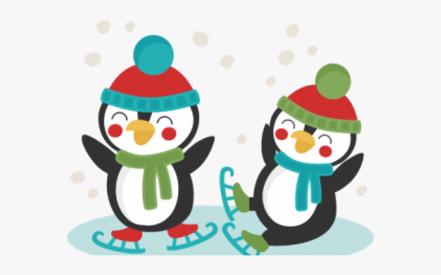 Polar Clipart Ice Skating Penguin - Penguin Ice Skating Clipart, Transparent Clipart