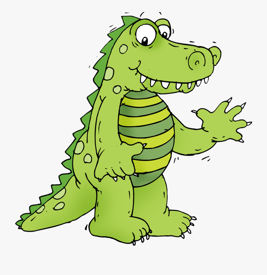 Alligator Clipart Mad - Cartoon, Transparent Clipart