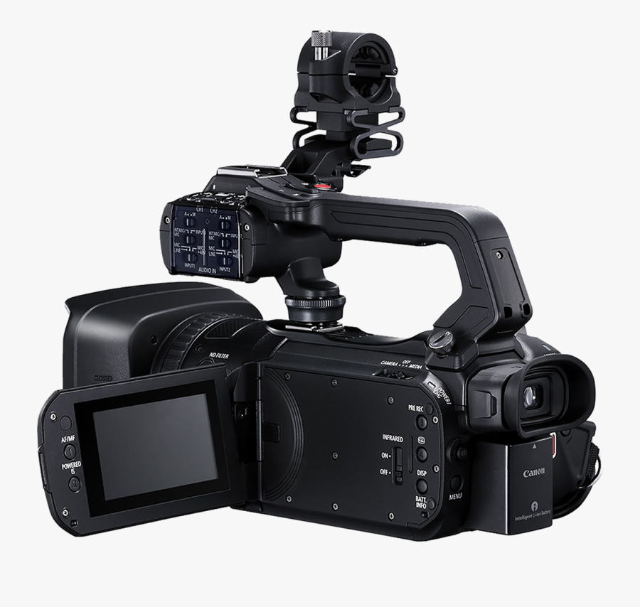 Professional Video Camera Png -canon Xa50 Xa55 4k Camcorder - Canon Xa40, Transparent Clipart