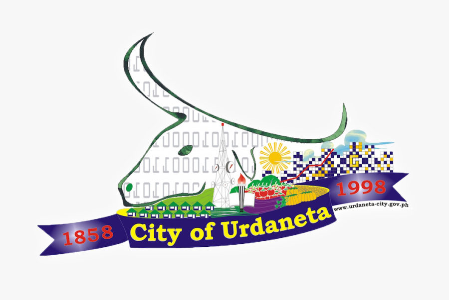 Urdaneta City Pangasinan Logo, Transparent Clipart