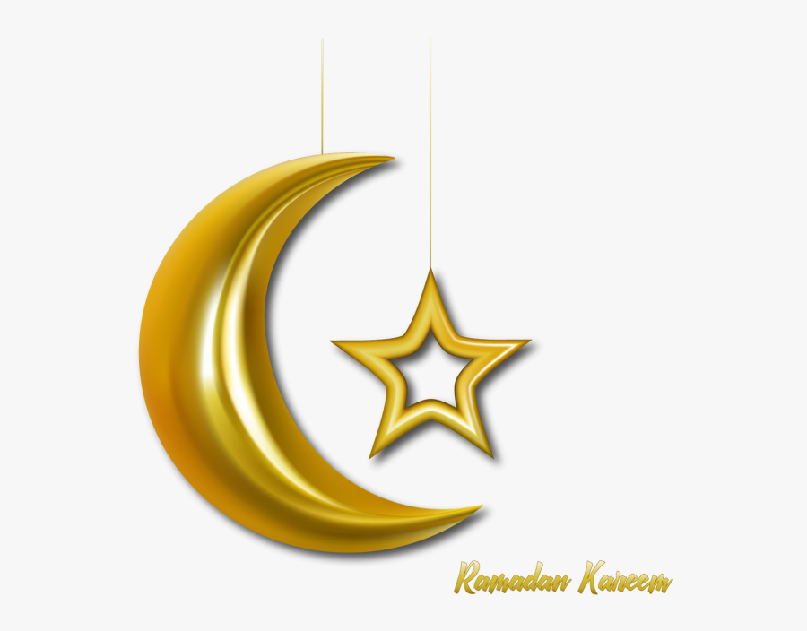 Transparent Ramadan Kareem Png - Eid Mubarak Moon Png, Transparent Clipart