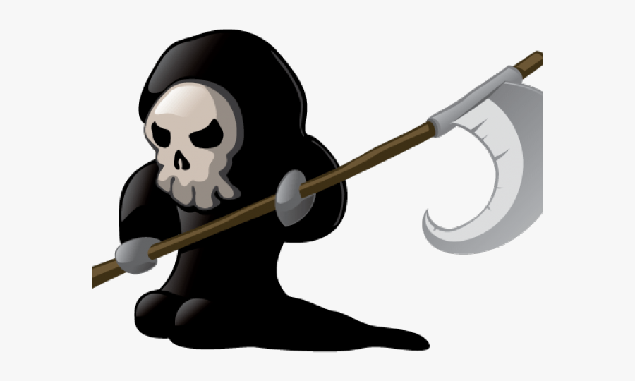Grim Reaper Clipart Birth And Death - Mobile Road Safety Posters, Transparent Clipart
