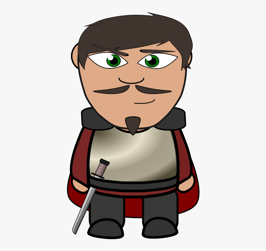 Chibi Duelest - Swordsman Clipart, Transparent Clipart