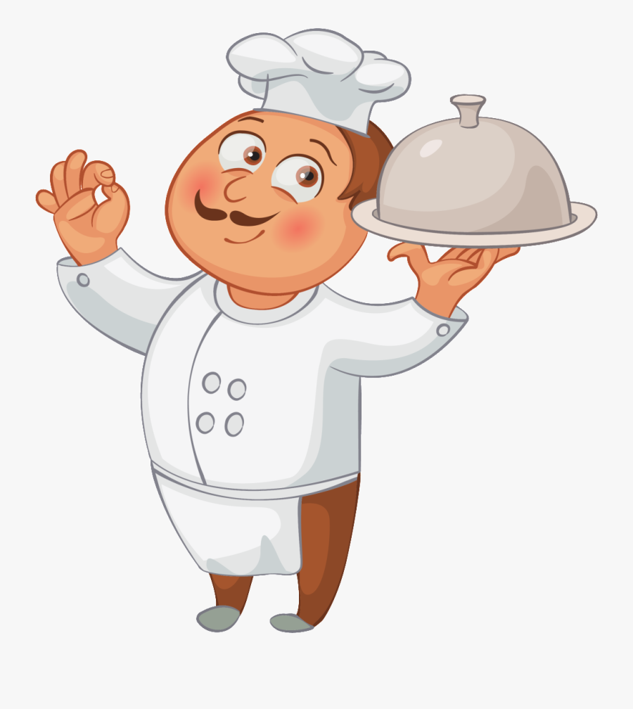 Chef Clipart Transparent Background , Png Download - Aşçı Clipart Png, Transparent Clipart