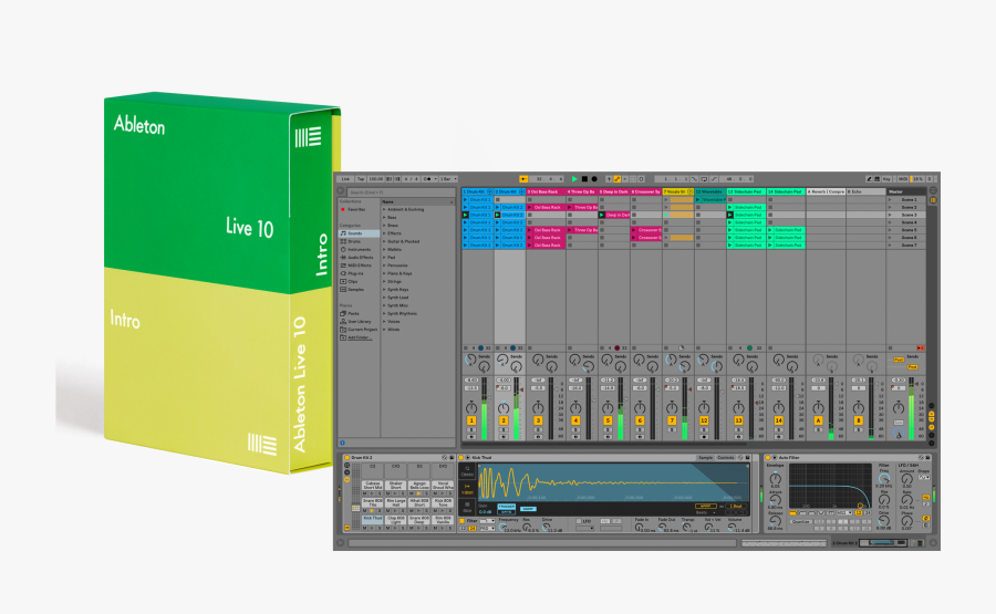Ableton Live 9 10 Clipart , Png Download - Ableton Live 10 Intro Edition, Transparent Clipart