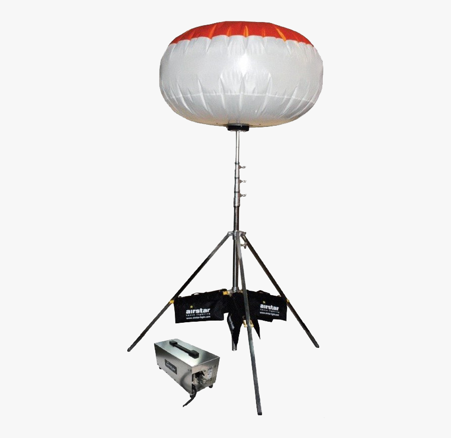 Power Light Balloon Locquet Lamp Hmi Rental Clipart - Ballon D Éclairage Pompier, Transparent Clipart