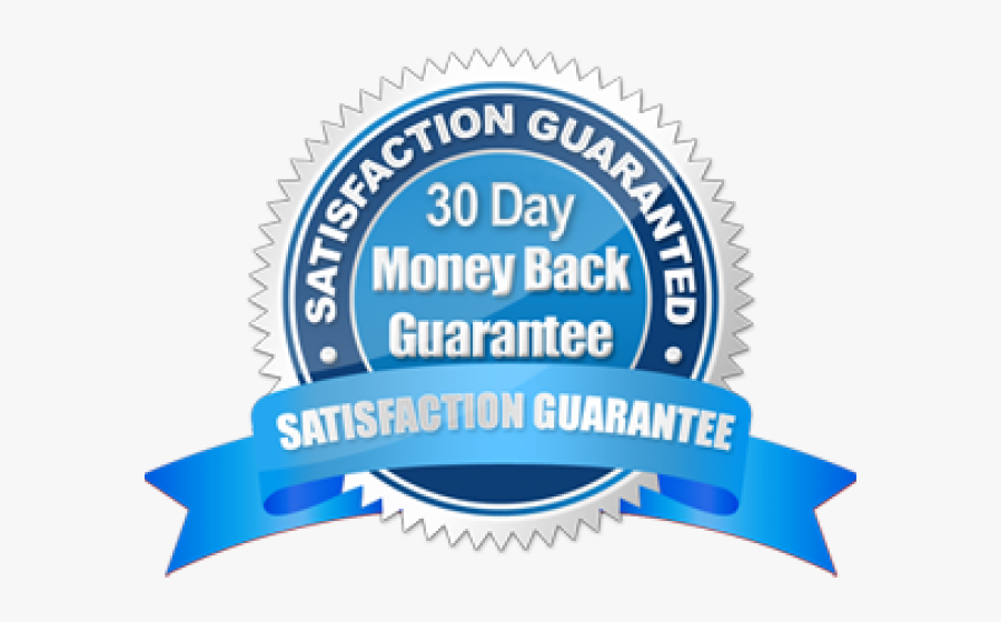 30 Day Guarantee Clipart Satisfaction - 30 Day Satisfaction Guaranteed, Transparent Clipart